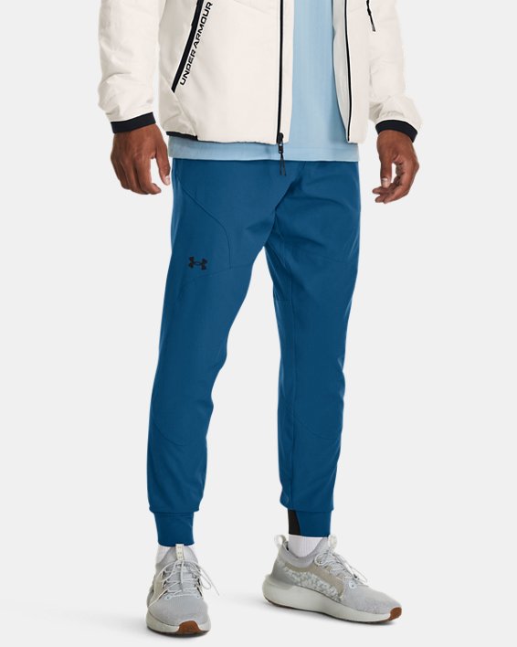 Pantalon de jogging texturé UA Unstoppable pour homme, Blue, pdpMainDesktop image number 0